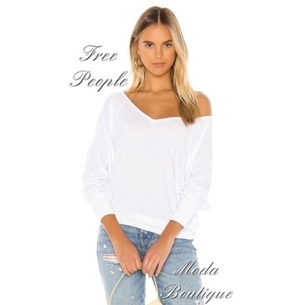 Free People Santa Clara Thermal White